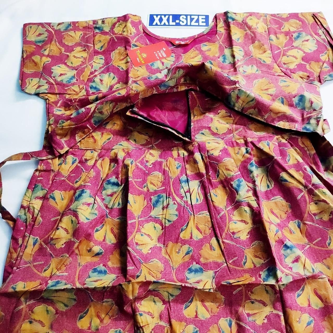 Thavam Smocking Frock Model Nighty 2