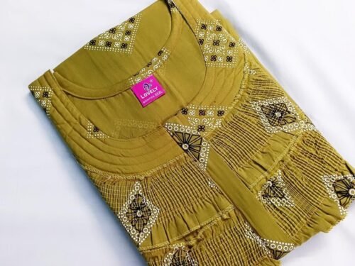 DF099 Lovely Branded Double Frill Nighty