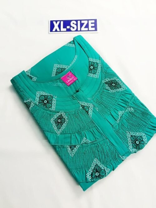 DF128 Lovely Branded Double Frill Nighty