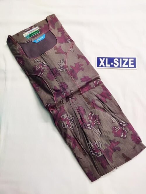 PFXXL08 Beauty and Yoga Branded Puff sleeve Frock Model Nighty